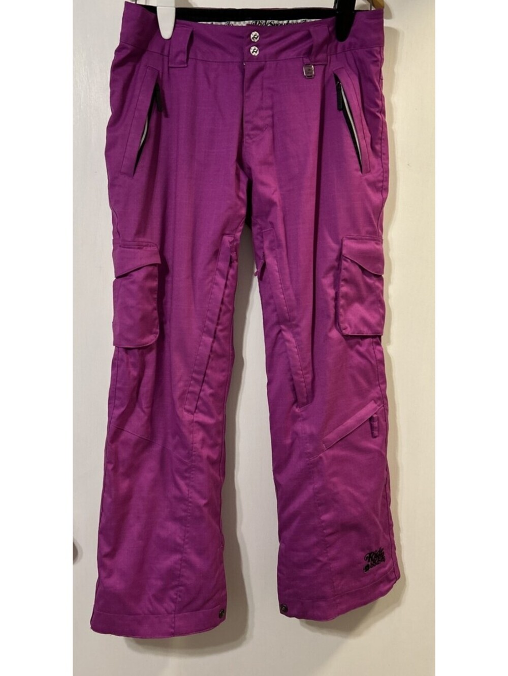 Ride Showboards Womens Ski/Snow Pants - Hot Pink - Lined - Size M